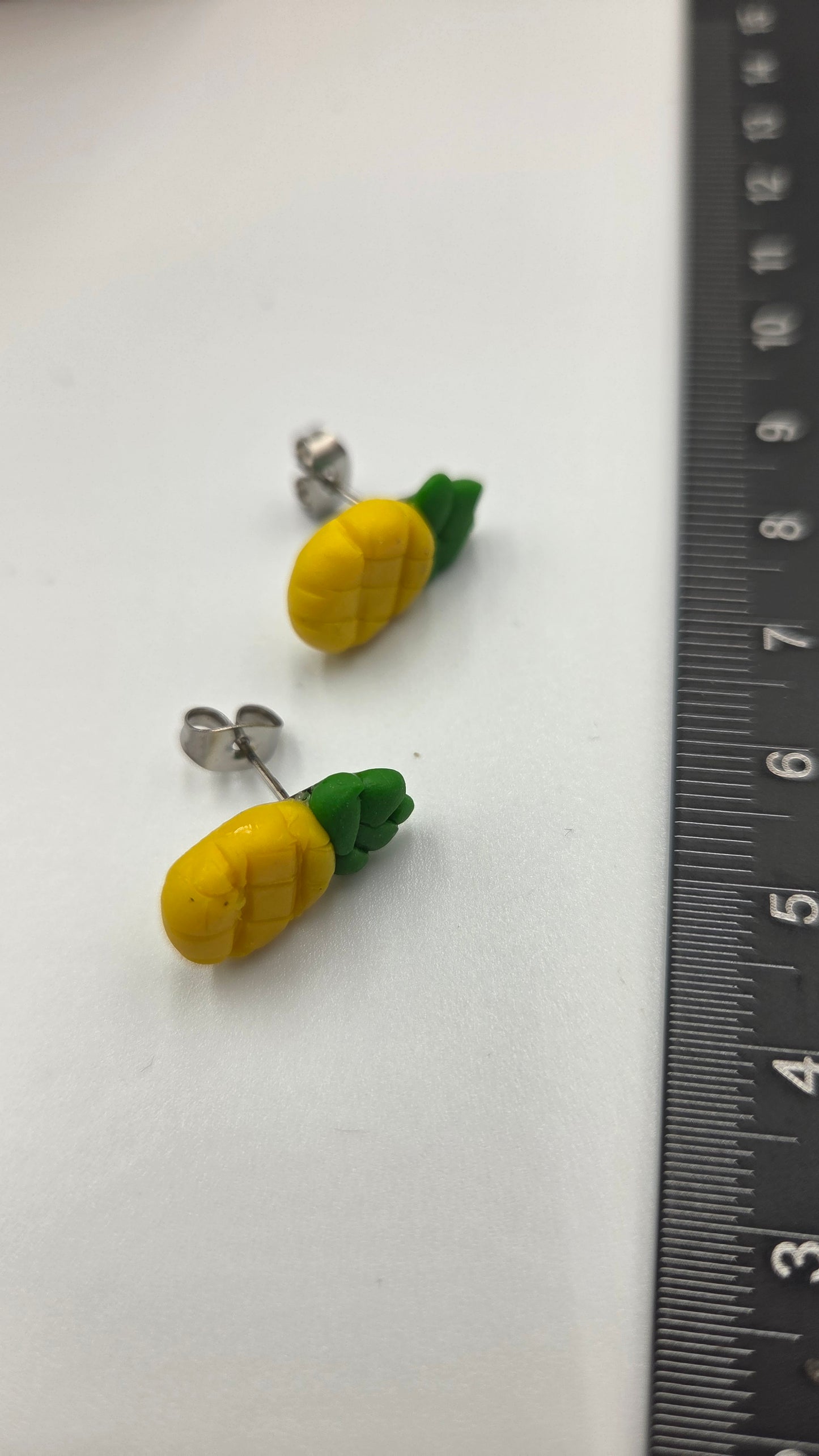 Boucles d'oreilles "ananas "