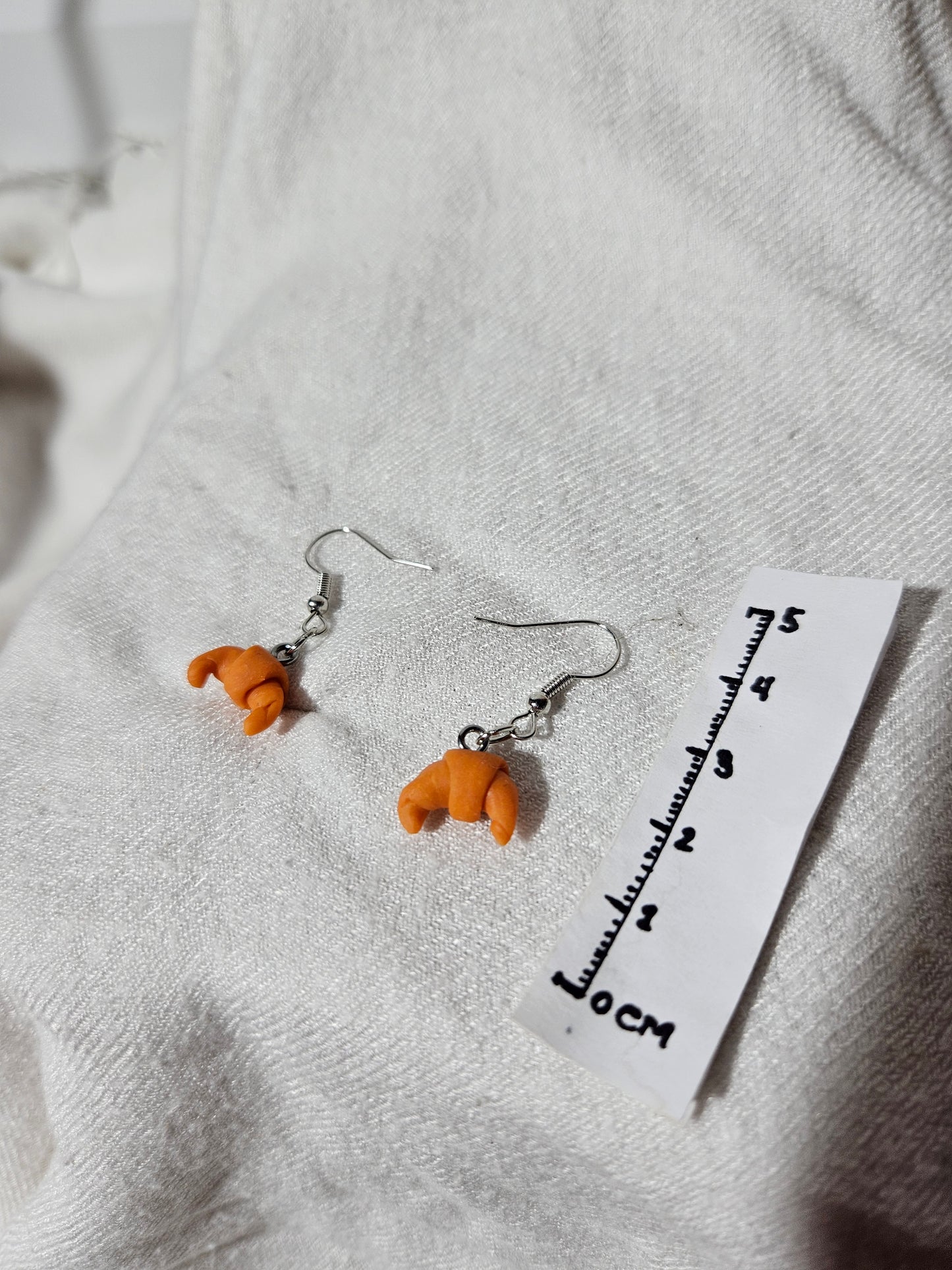 Boucles d'oreilles "Croissants au beurre"