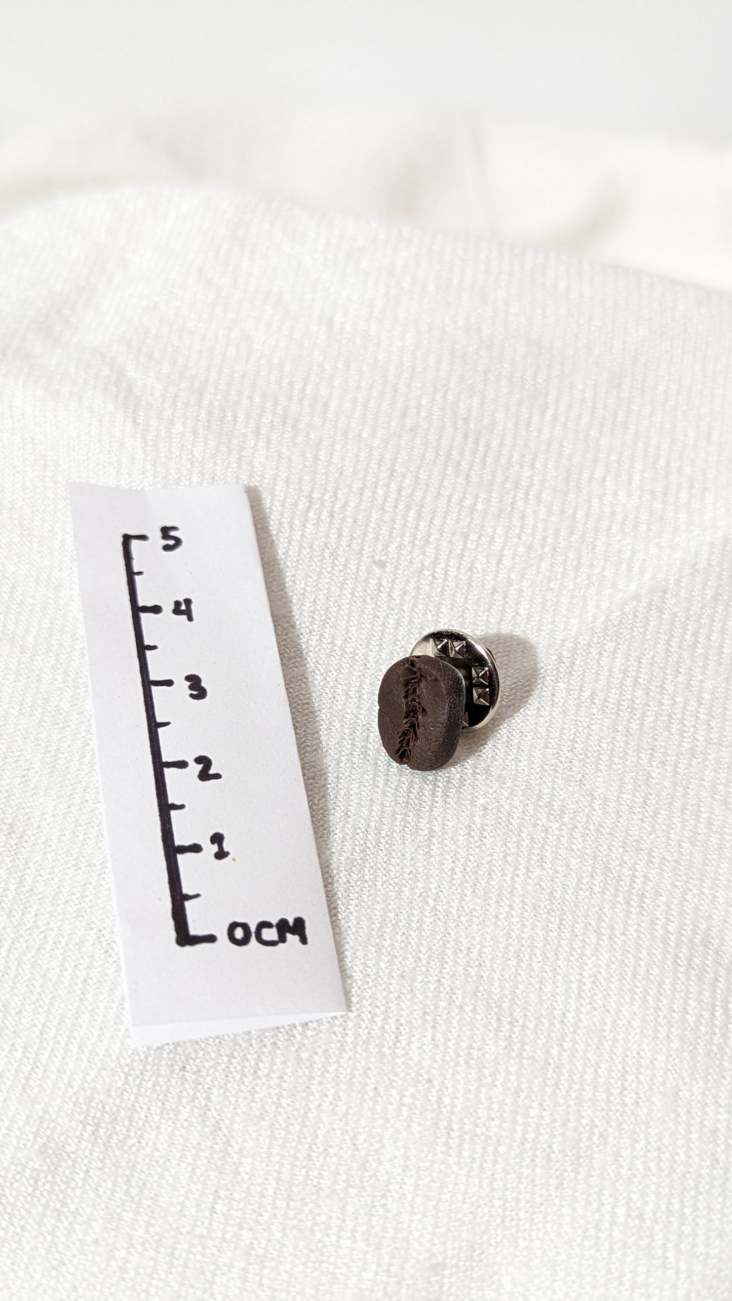 Lapel pin (Brooch/Pin) coffee bean