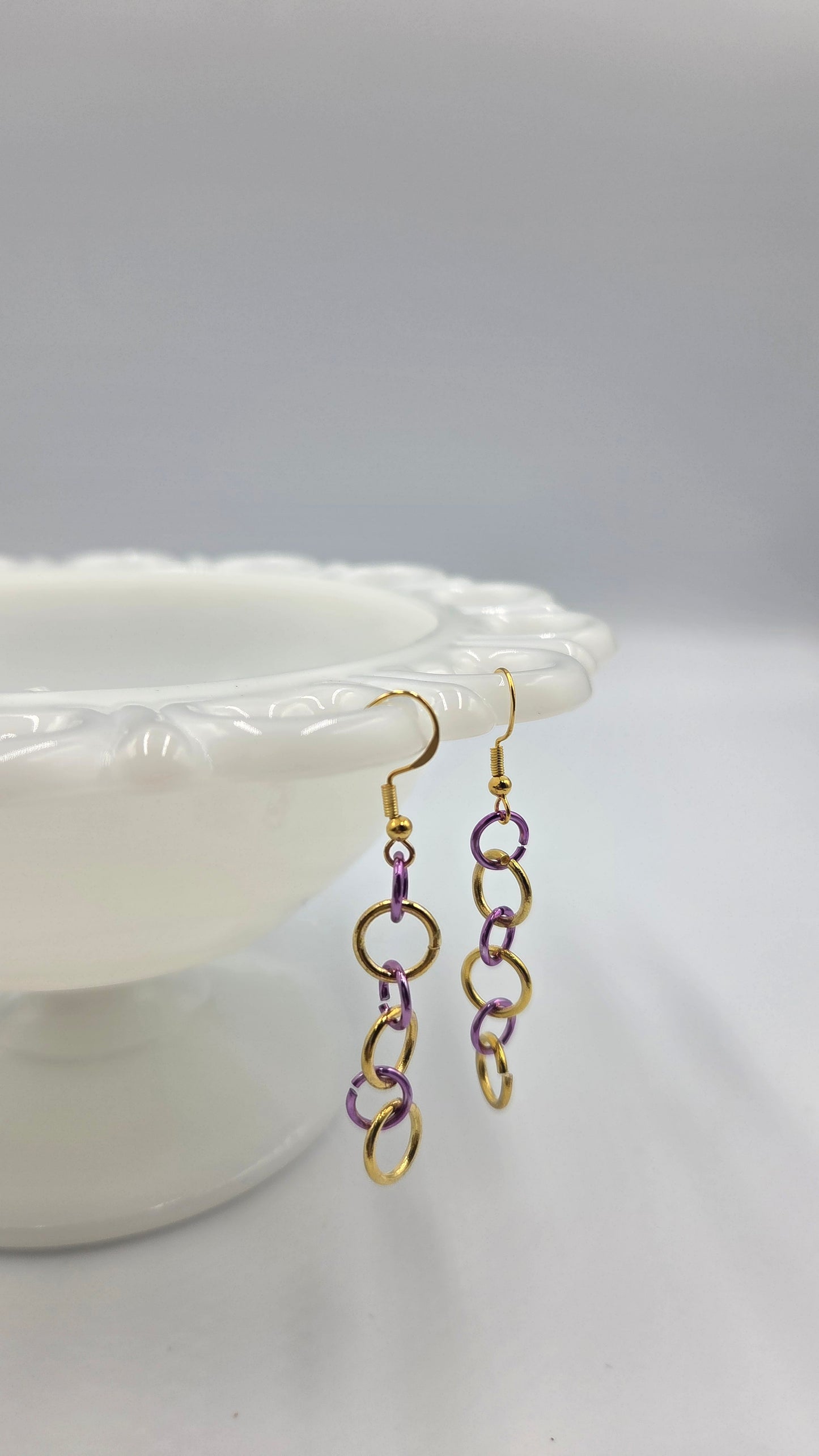 Boucles d'oreilles en anneaux