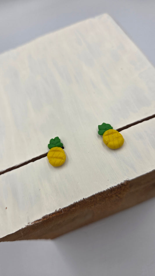 Boucles d'oreilles "ananas "