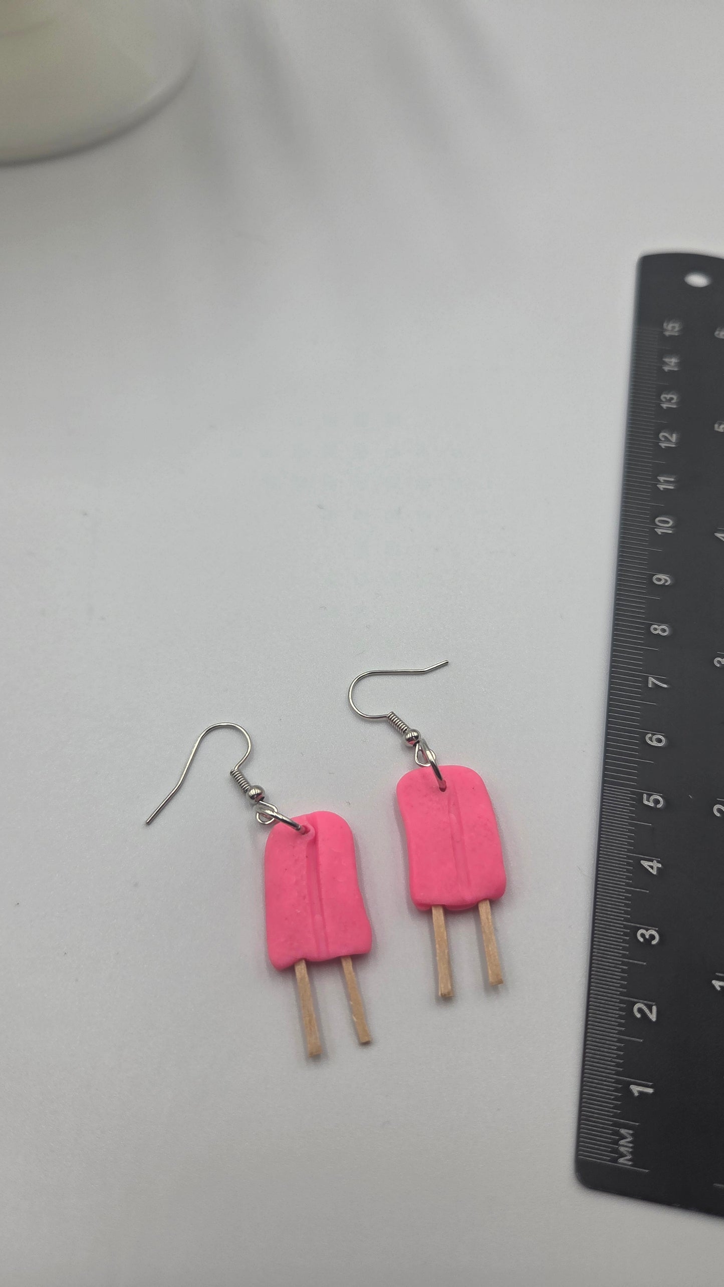 Boucles d'oreilles "Surprises glacées" roses