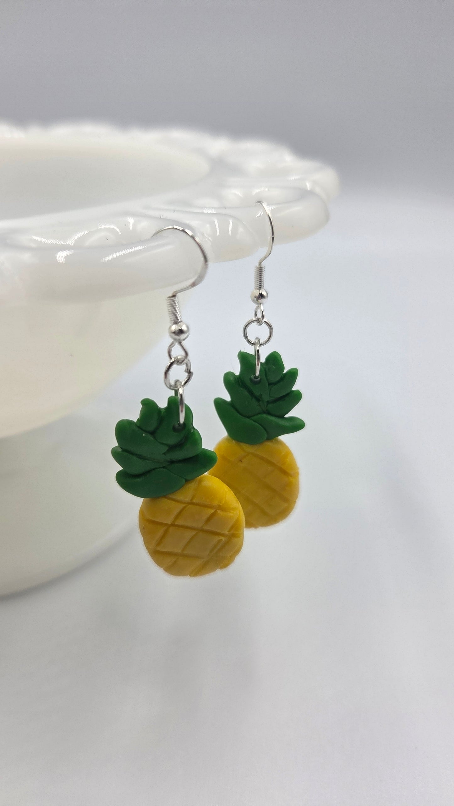 Boucles d'oreilles "Ananas"