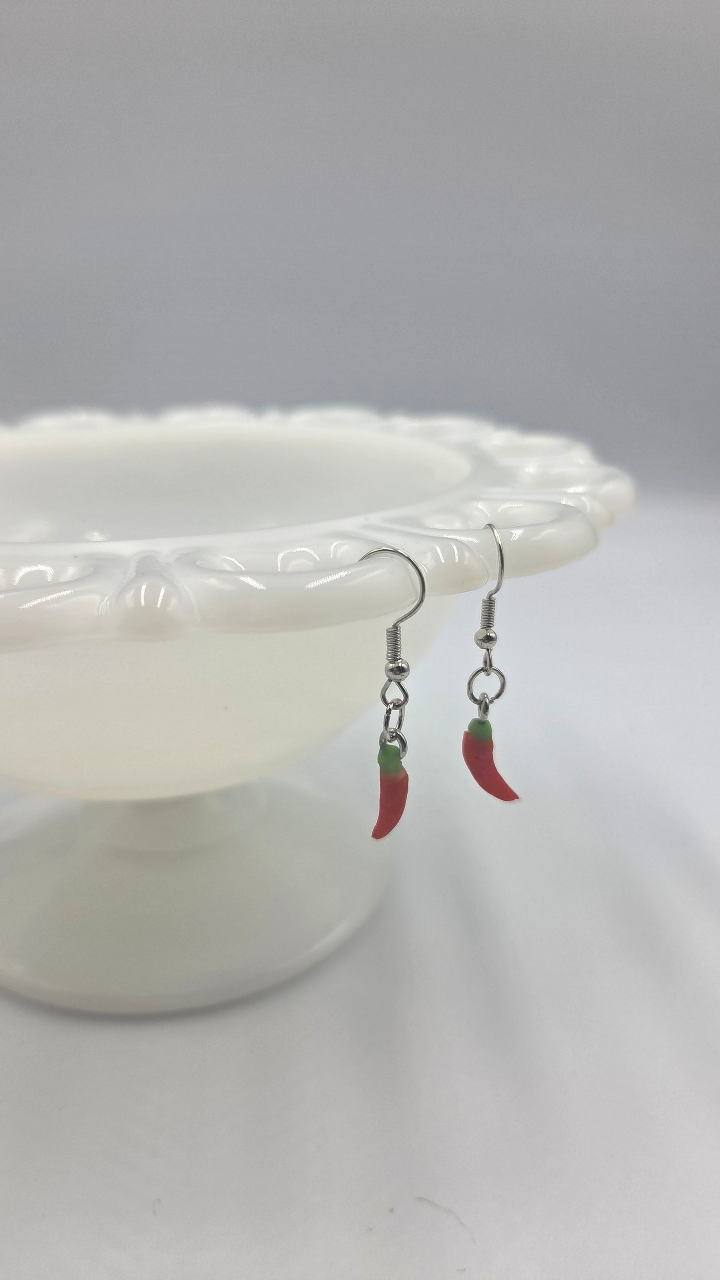Boucles d'oreilles "Piments forts"