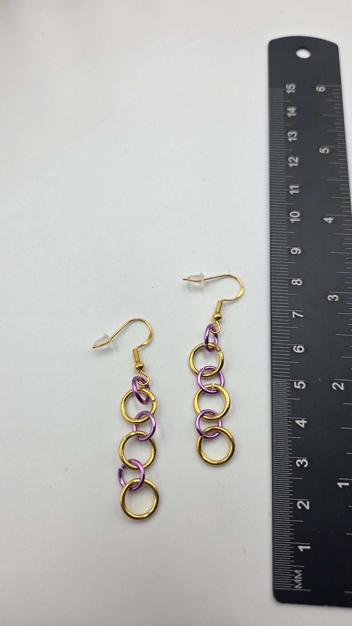Boucles d'oreilles en anneaux