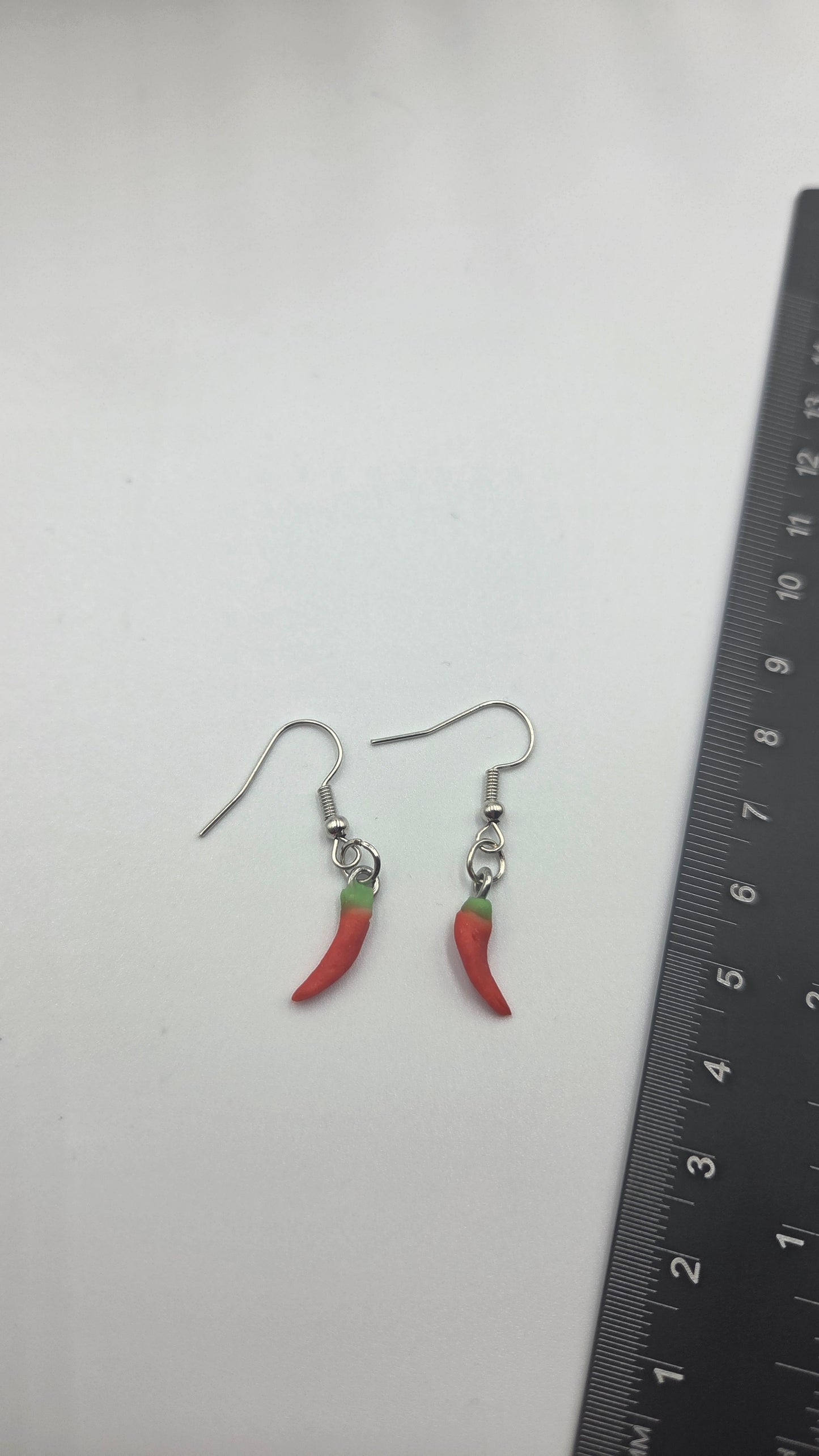 Boucles d'oreilles "Piments forts"